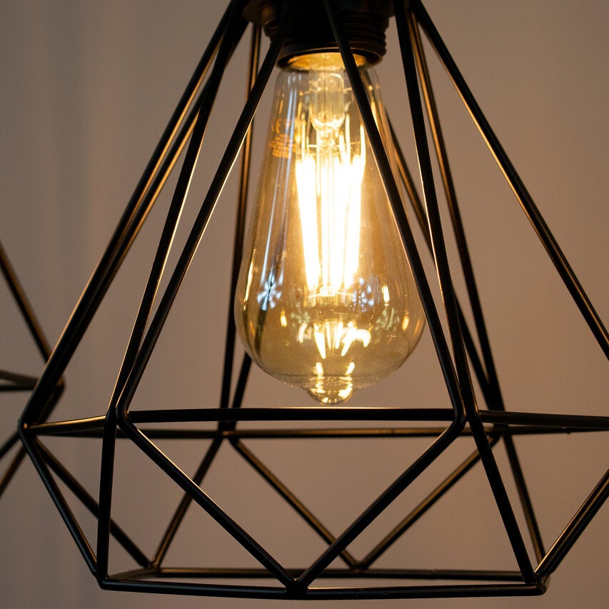 Lampa wisząca Alambra SORO 3xE27 czarna EDO777195 EDO SOLUTIONS - 4