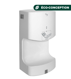 Sèche-mains Mural VEVOR - 220V 2000W - Filtration HEPA - Séchage 8-10s - Argent