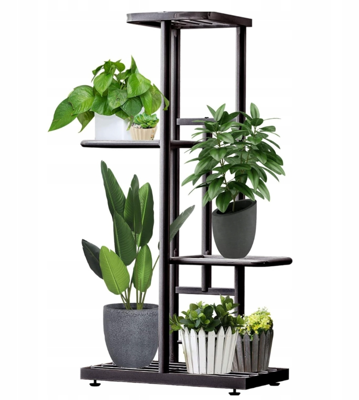 Kwietnik na kwiaty Artdesign stojak metalowy stojący loft rośliny regał 106 cm 1 szt.