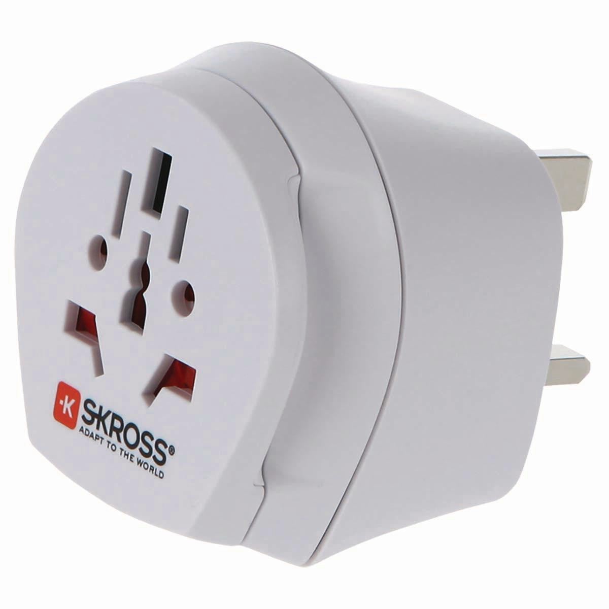 SKROSS Travel Adapter Combo - World-to-UK Earthed - 4