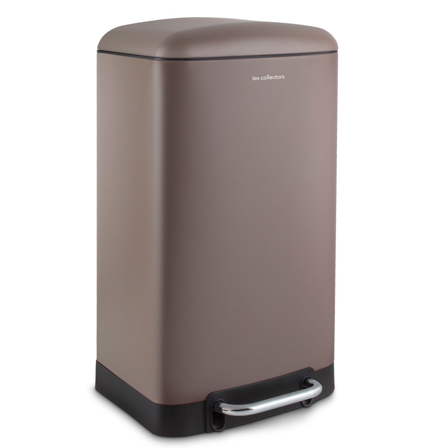 Papelera n°883 les collectors 30l - topo, cubo extraible, pedal en metal