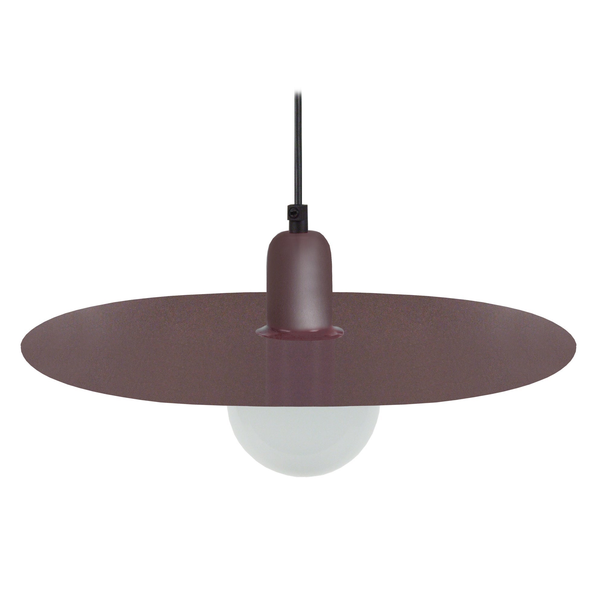 Lampada a sospensione Led Enzo rettangolare 4 doppi coni in metallo L