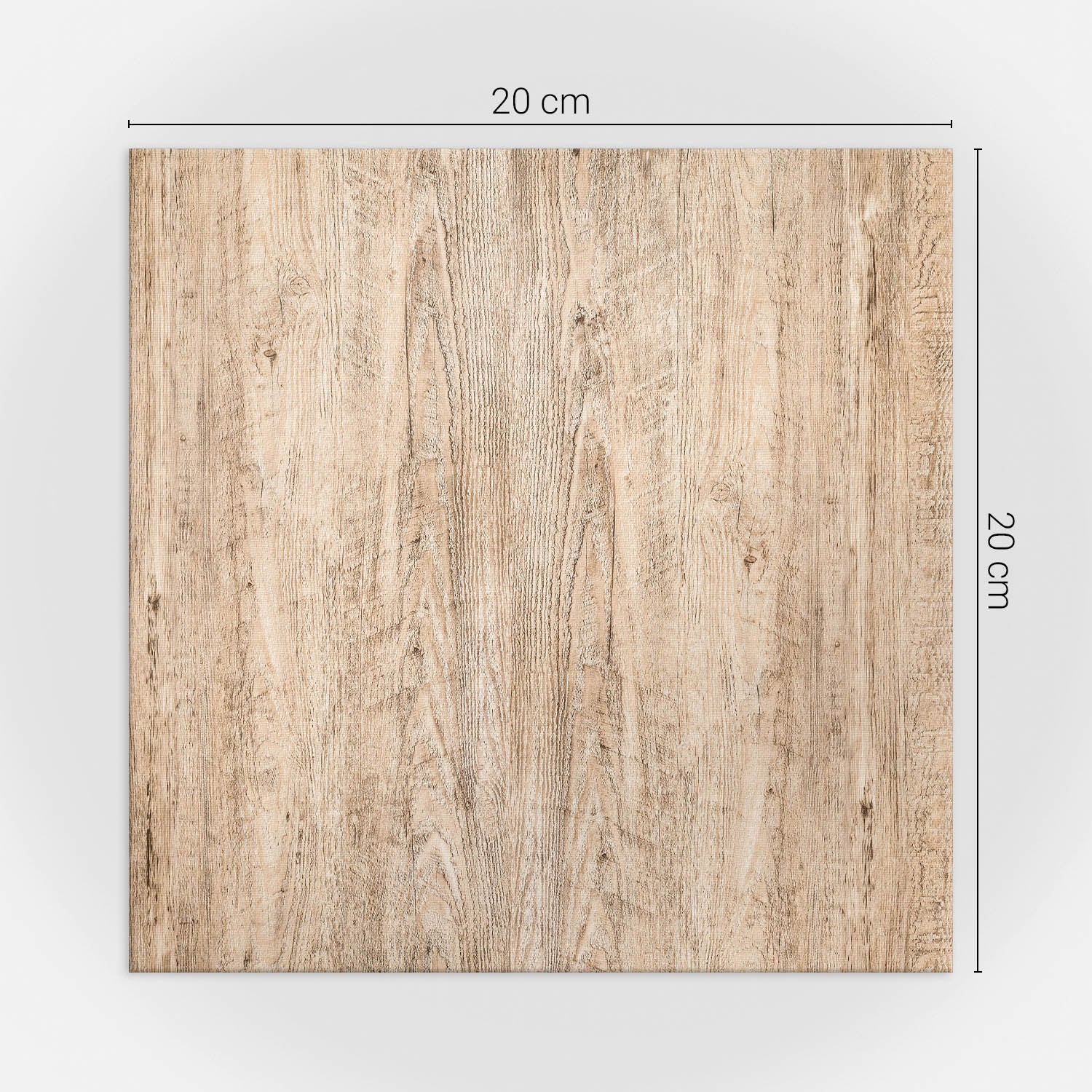 Dalles murales décoratives, Dalles PVC | 20x20x20 |Texture bois naturel - 5