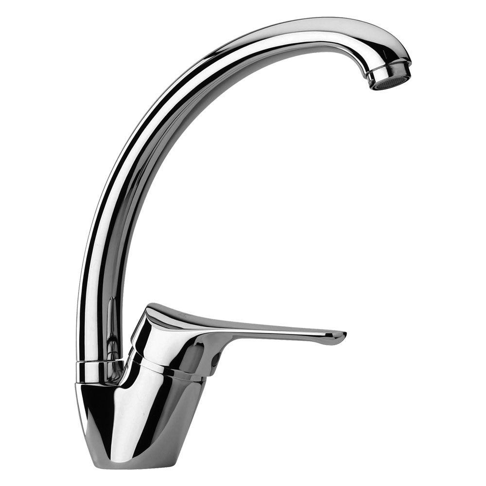 Miscelatore lavello cucina con bocca orientabile Piralla Ariel 0RE00104A16 - Cromo - 5