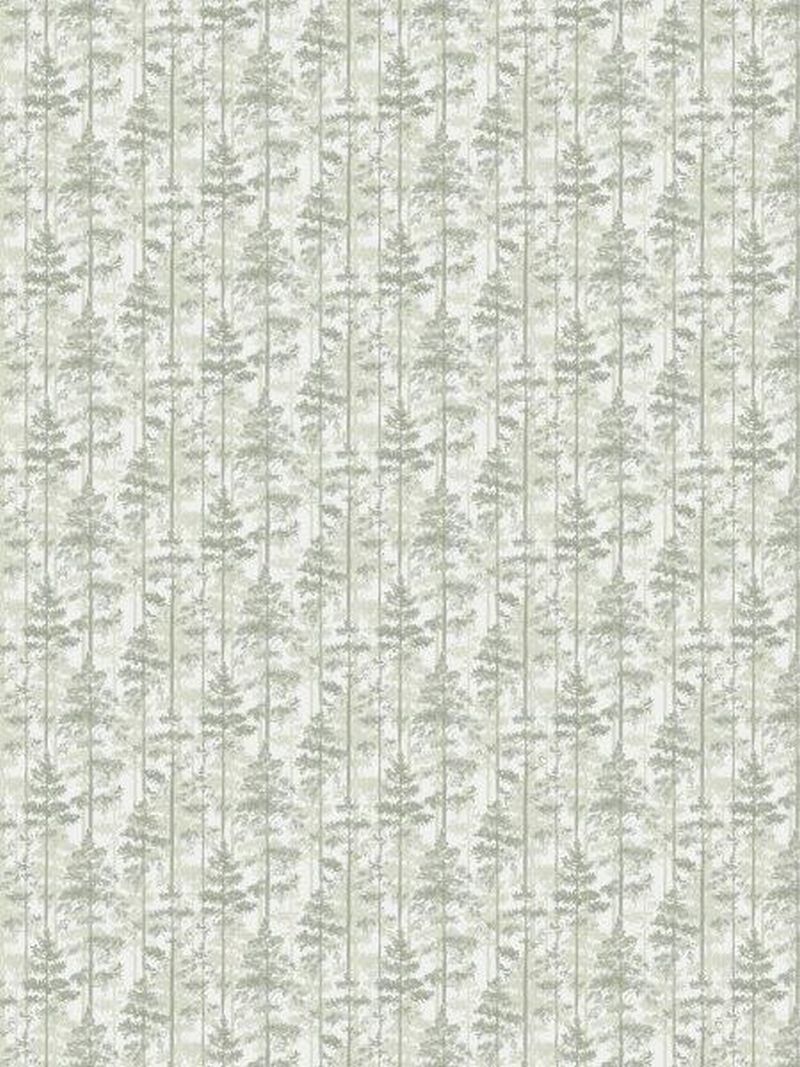 Papel pintado paisaje boscoso verde - 53 cm x 11.2 m - borastapeter