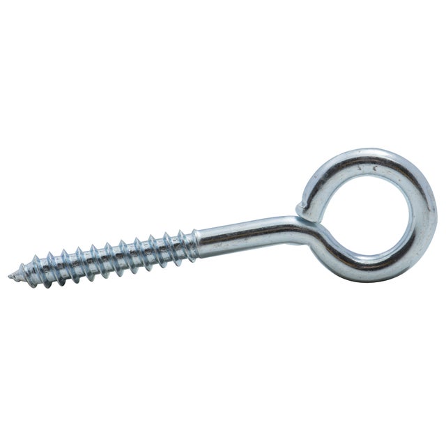 Piton à visser zingué filet bois Viswood 6x60mm (lot de 2 pitons)