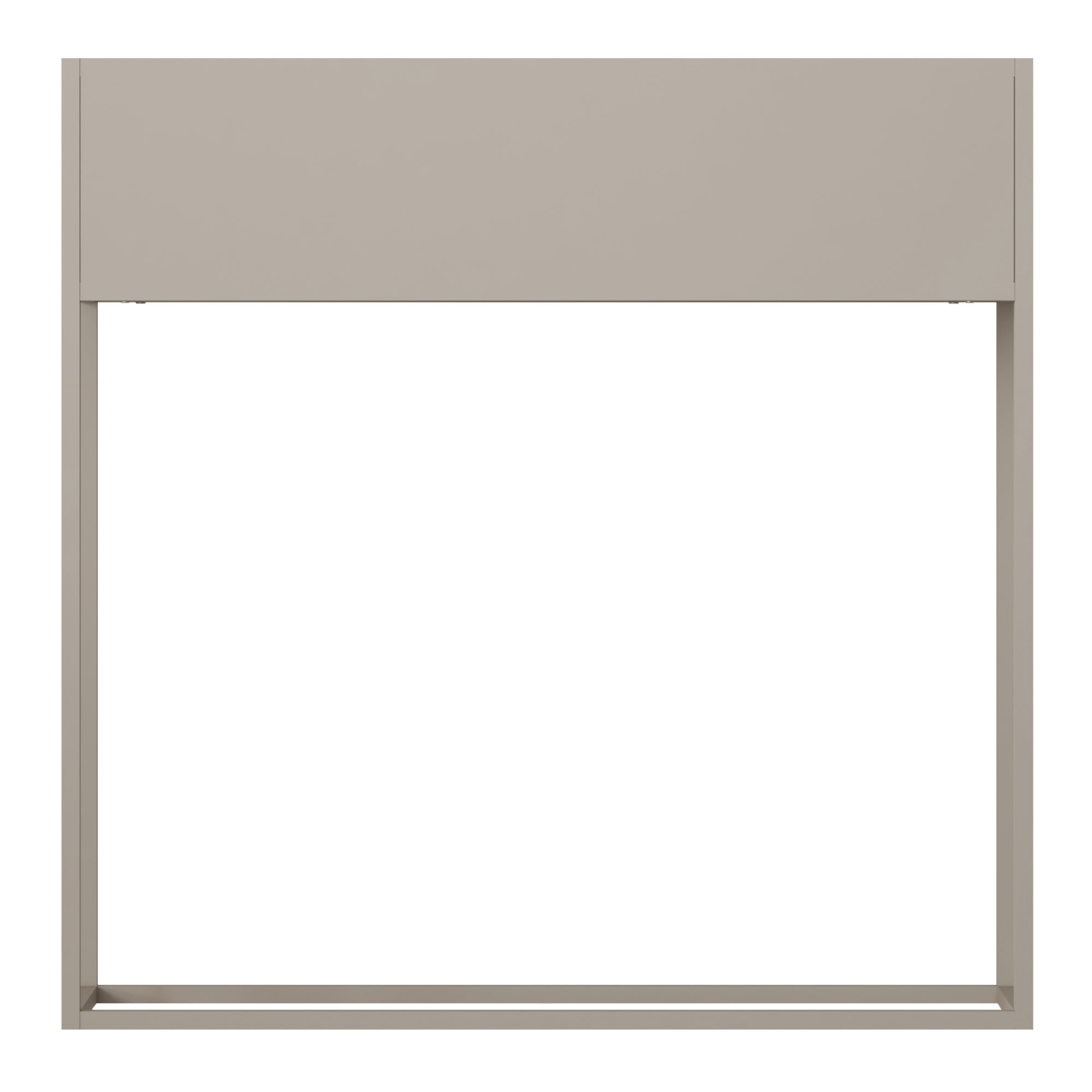 Porte-plantes surélevé Joensuu 80 x 80 x 25 cm gris clair [en.casa] - 6