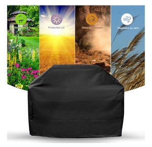 Housse De Barbecue Imperméable Et Résistante - Protection Complète Pour Votre Gril Extérieur (145x61x117 Cm)