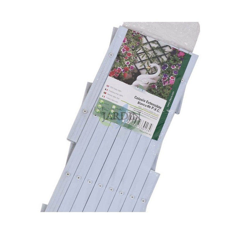 Treillis De Jardin Extensible 1,8m X 30cm Vert (2 Pièces) - Support Pour Clématites, Roses Et Vignes