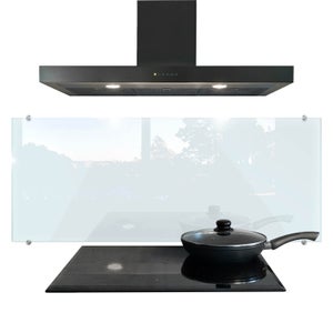 Crédence Cuisine Verre 100x50 Cm Motif Paysage Fenêtre - Neuf
