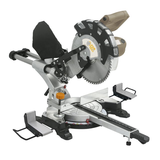 Scie à onglet radiale 2000W Ø255mm visée laser