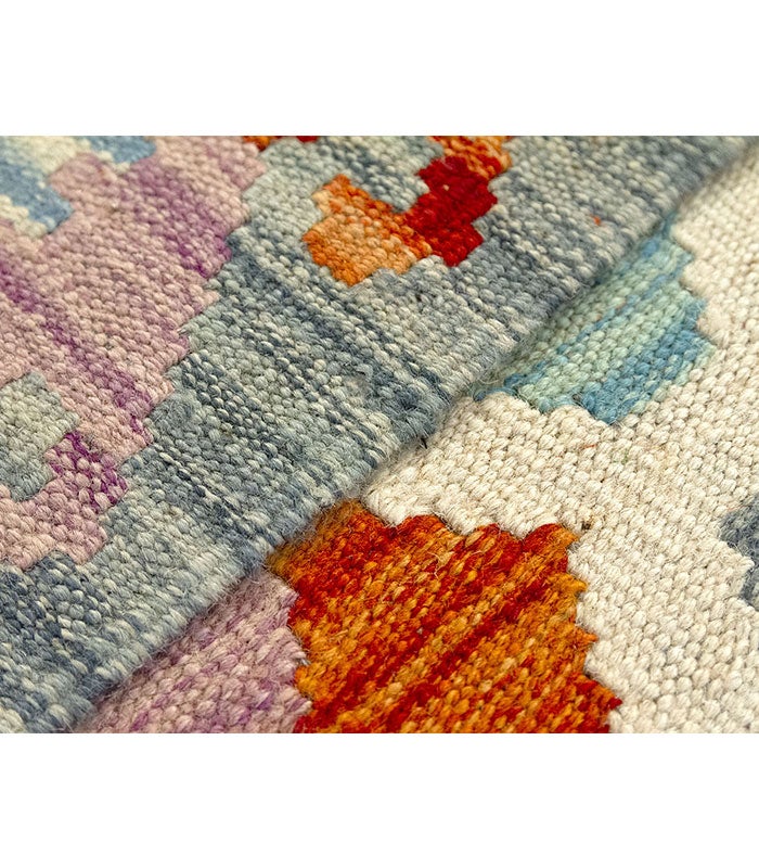 Hamid - Tapis KILIM HERAT design géométrique 292x197cm - 6