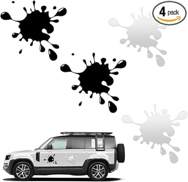 2pcs autocollant pour voiture renault rétroviseur/porte / central control/ décoration intérieur - Auto
