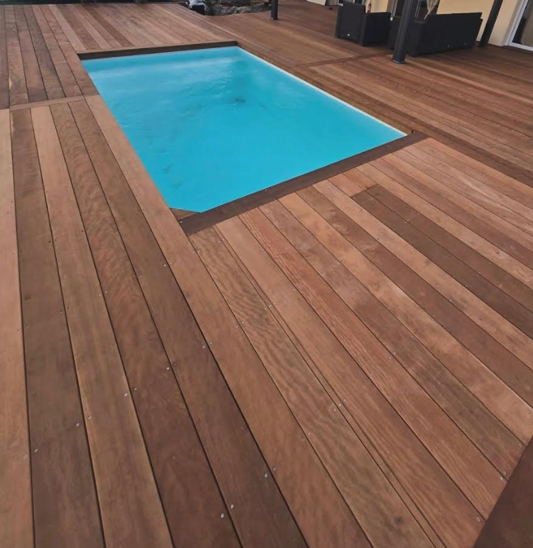 Lame de terrasse en itauba 21x 145 x 1250mm - 5