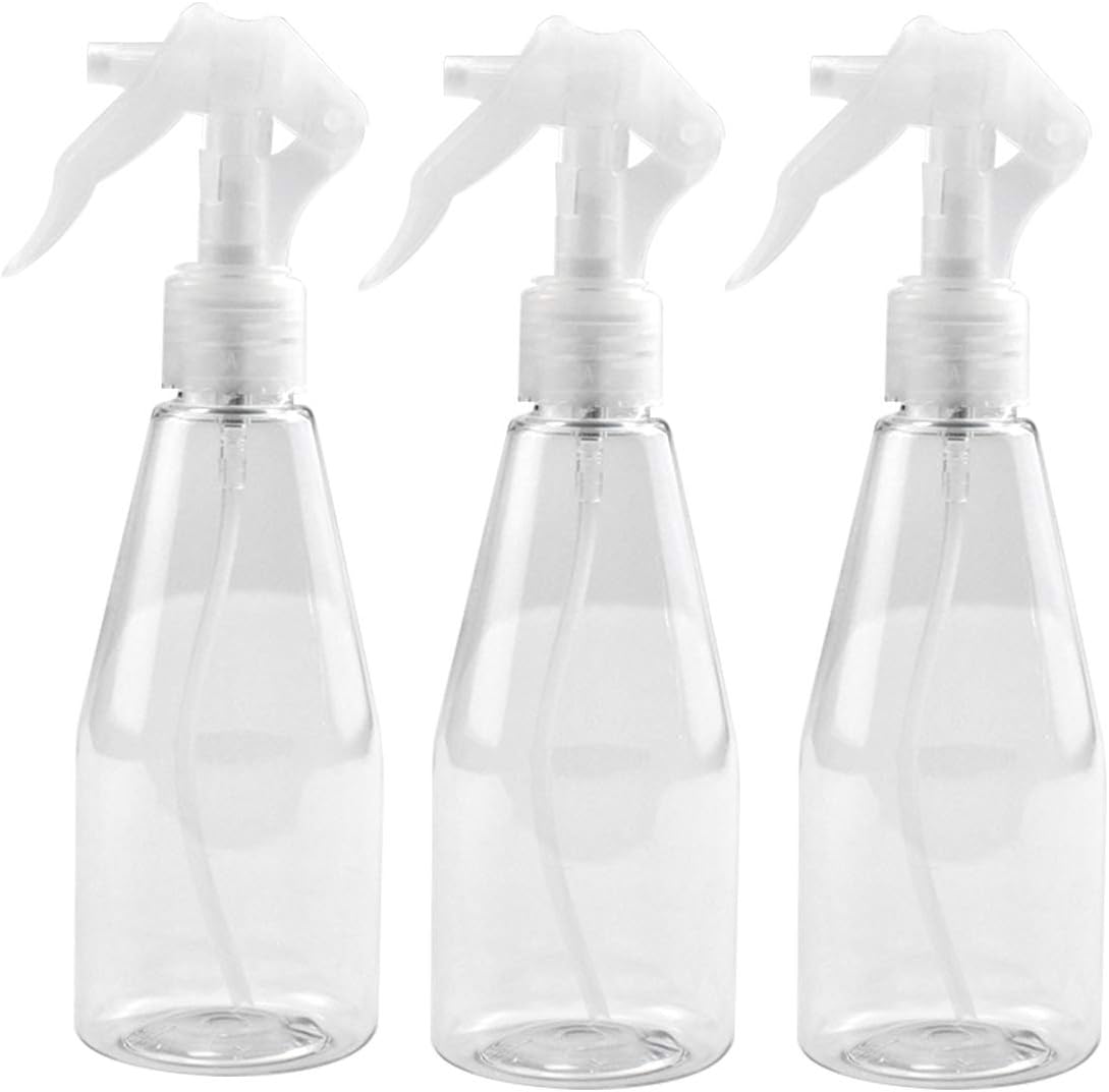 3 szt. opryskiwacz ogrodowy 200 ml przezroczysty opryskiwacz do czyszczenia ogrodu i stylizacji włosów