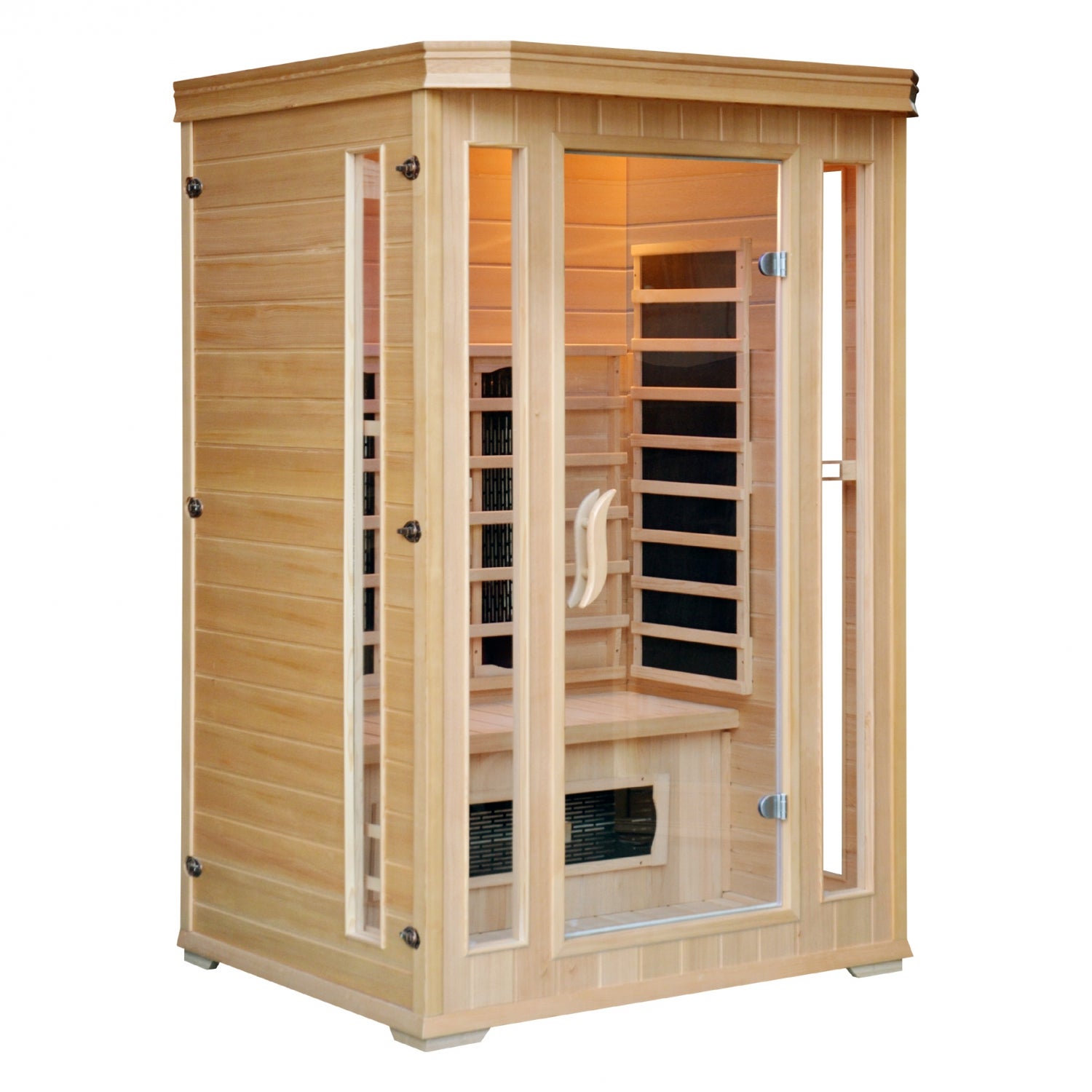 Cabine de sauna luxe infrarouge 2 places NARVIK Leroy Merlin — free download