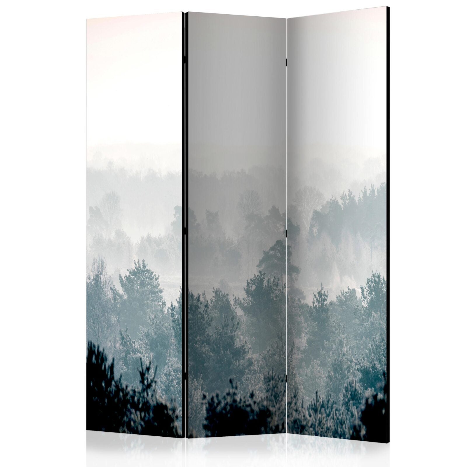 HEXIM Paravent Pliable 4 Pans 180x180cm - Blanc - Polypropylène - Pour Séparation D'Espace Intérieur