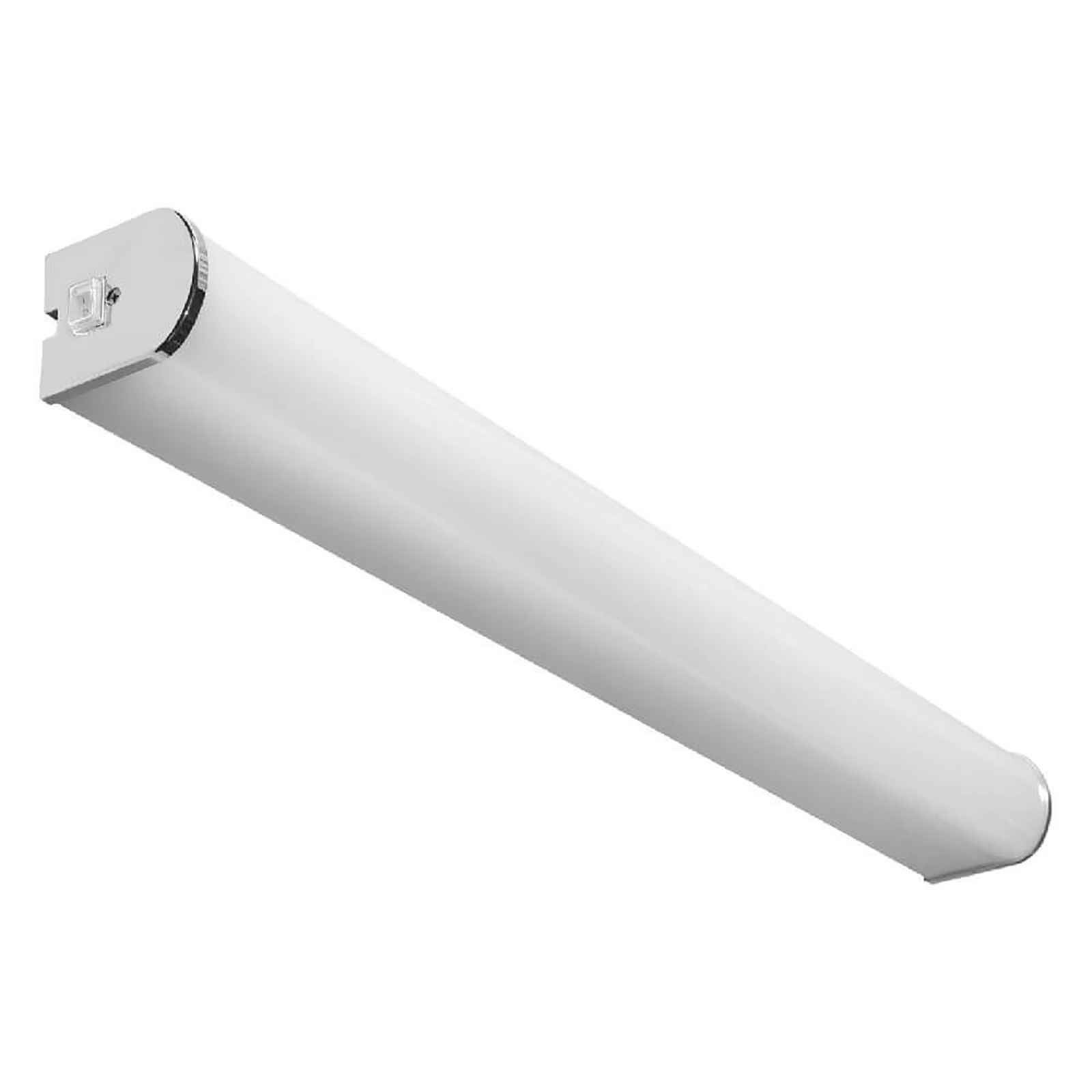 Applique murale LED 15W 1200lm, 60cm, avec interrupteur, pour miroir de salle de bain, dressing ou atelier. Lumière neutre 4000K, 230V. - 9