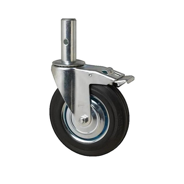Roda de Andaime Industrial (Macho) 200 mm.