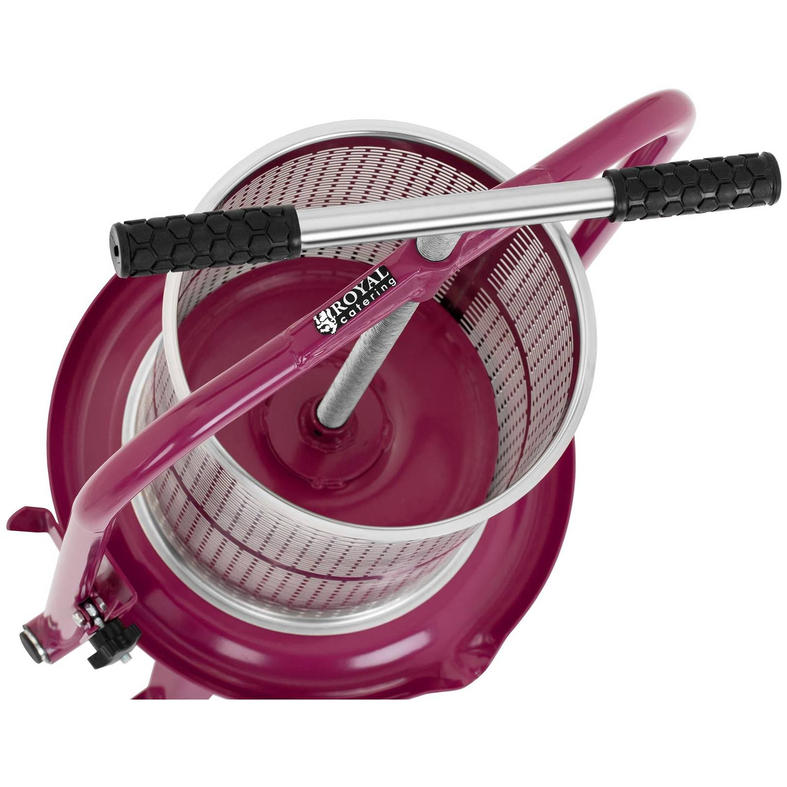 Torchietto Premitutto Acciaio Inox 12cm - Capacità 2.5L Per Succhi, Liquori E Conserve | Pressa Manuale Multiuso - Foto 9