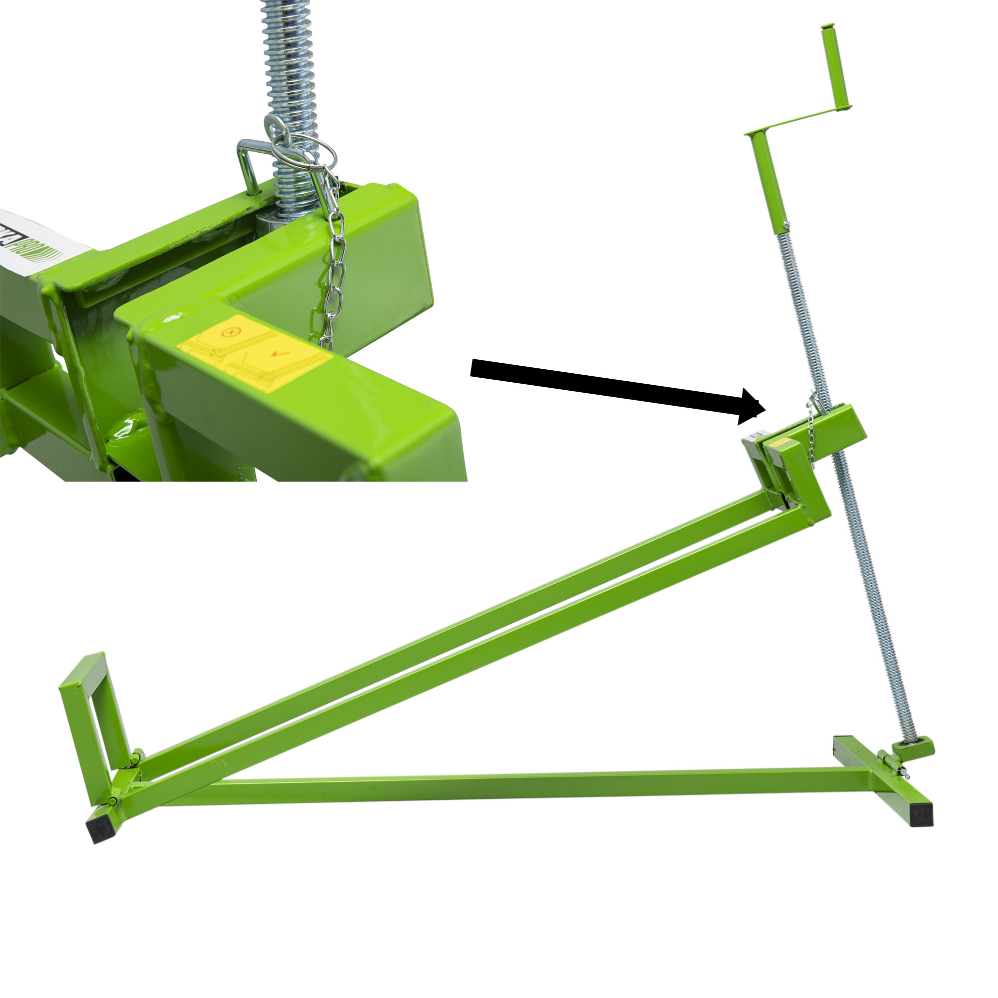 Lève tondeuse autoportée à vis charge max : 400 kg - 2
