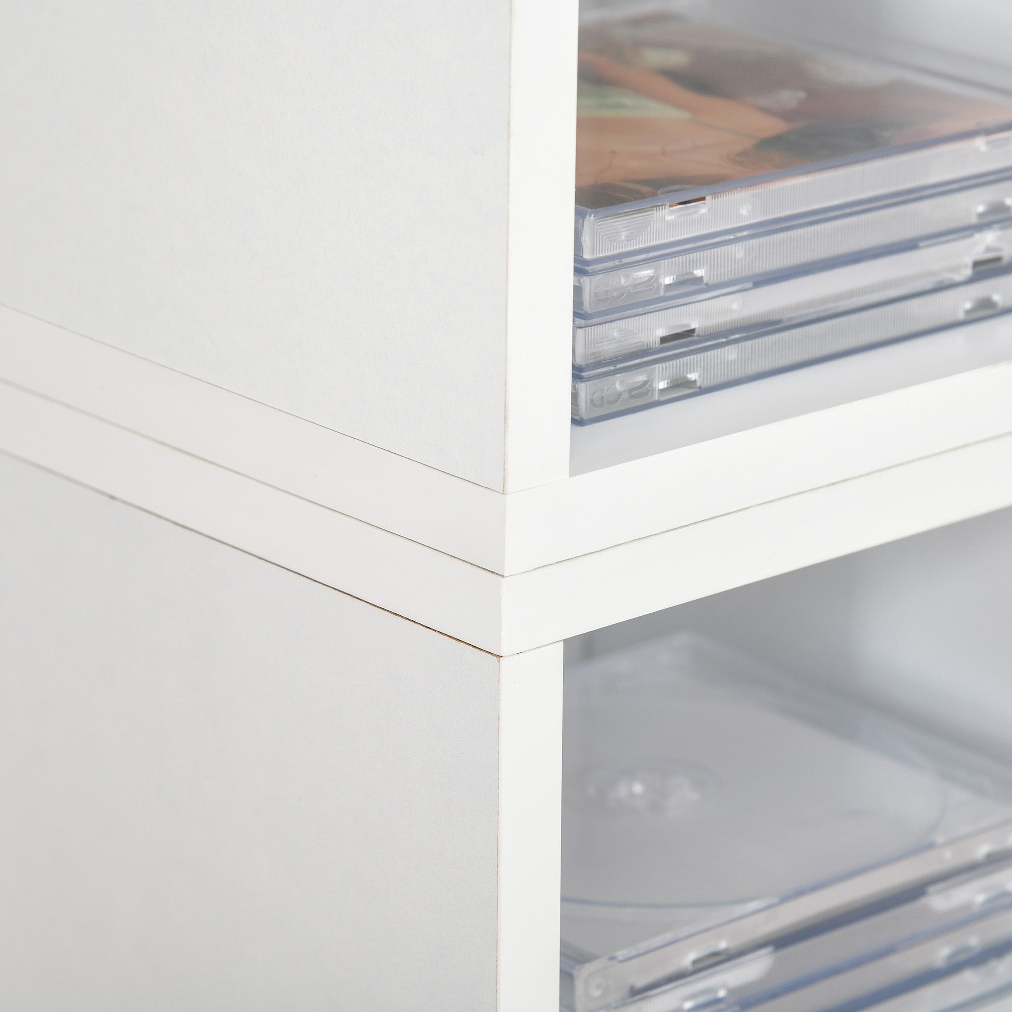 rangement pour cd et dvd Bois HOMCOM - 8