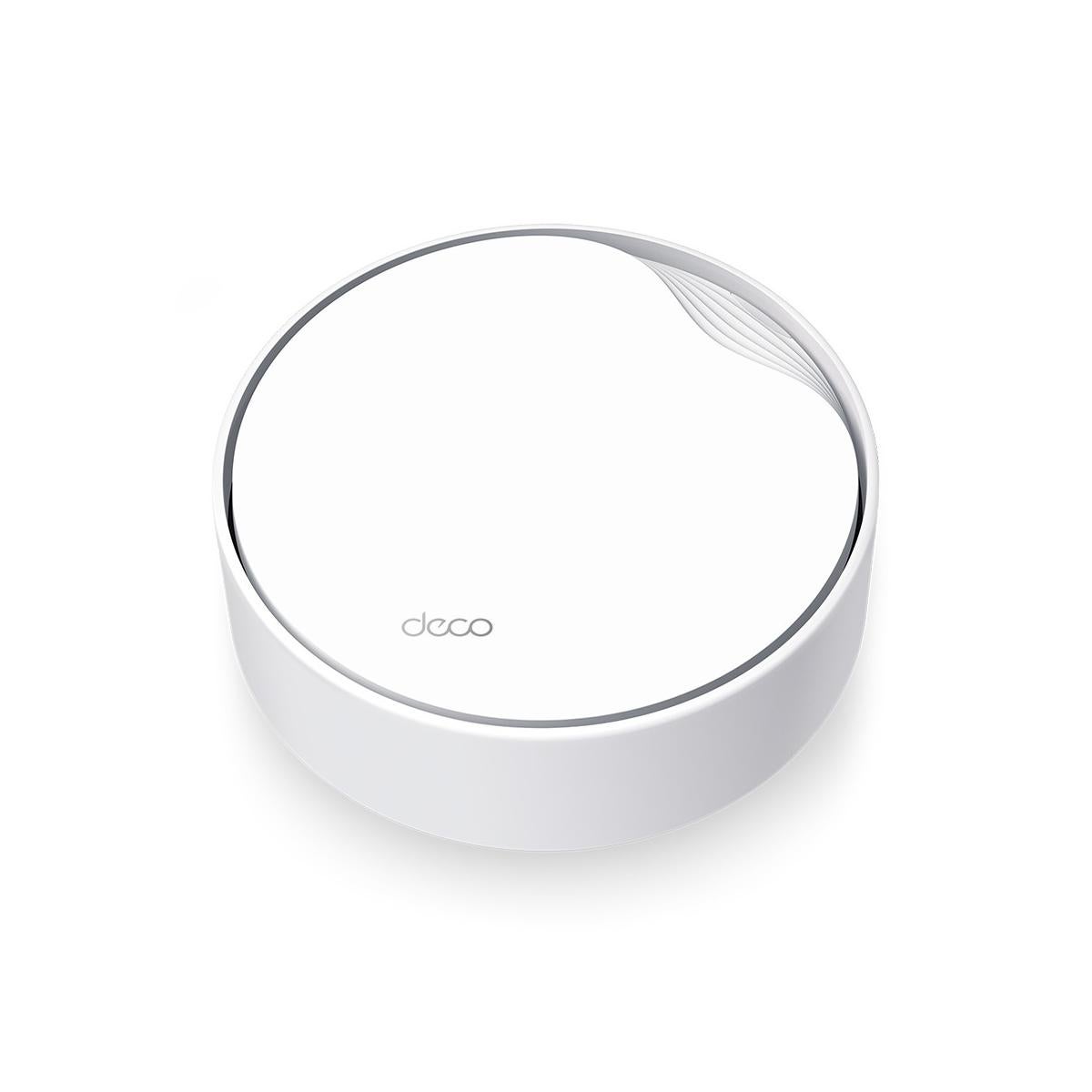Wifi Link Rango de Transferencia 2402 Mbps (5 GHz) + 574 Mbps (2,4 GHz) TP-LINK DECO X50-POE(1-PACK) | Blanco