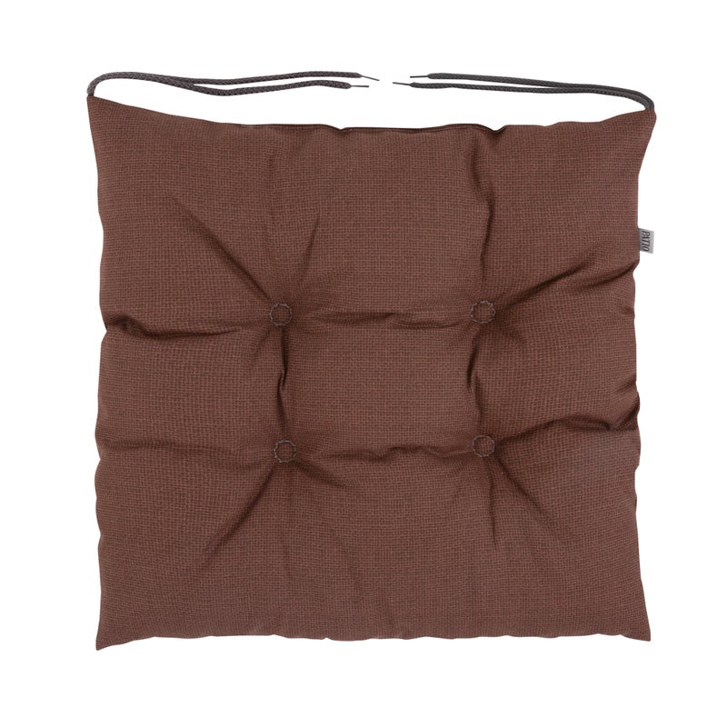 Poduszka na siedzisko Margarita Sitz 38 x 38 cm brązowy PATIO