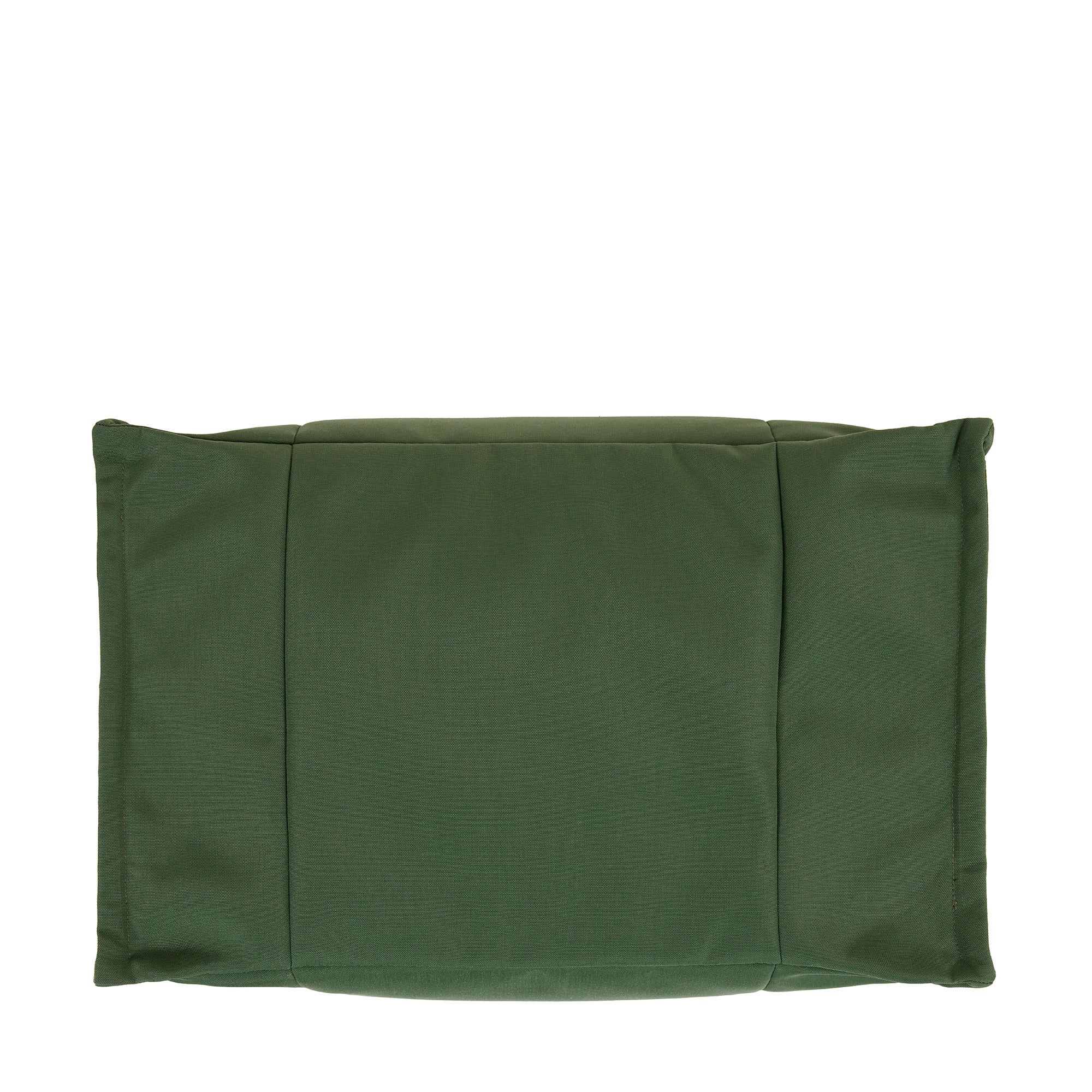 Pouf repose-pieds Icon d'extérieur en oléfine Oeko-Tex® imperméable vert kaki, 34x45cm, Made in Allemagne - 5