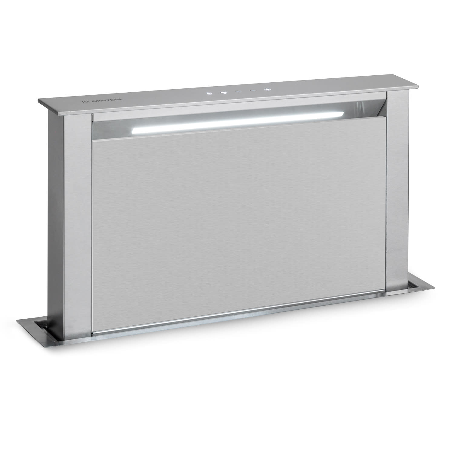 Klarstein Royal Flush Eco Campana Extractora 60 Cm 604 M³/H A+ Plata Carbón , Leroy Merlin