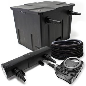 Set Filtrazione Laghetto 60.000L - Filtro Bio + UV 72W + Pompa - Kit Completo - Foto 13