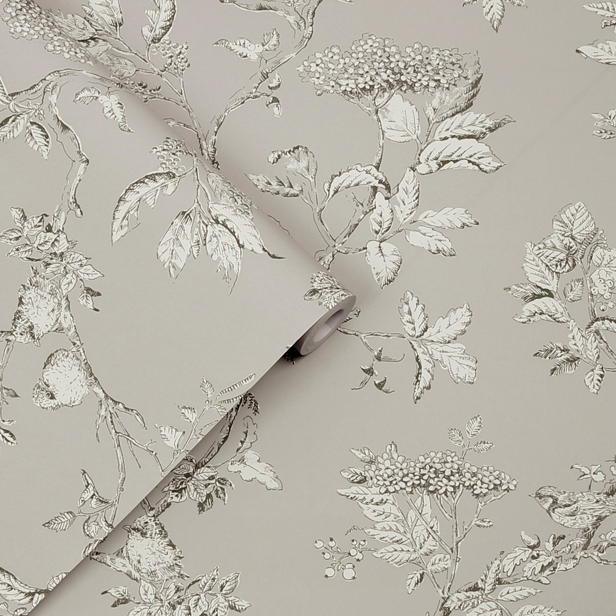 Laura Ashley Tapeta filzelinowa ELDERWOOD 10 m x 52 cm