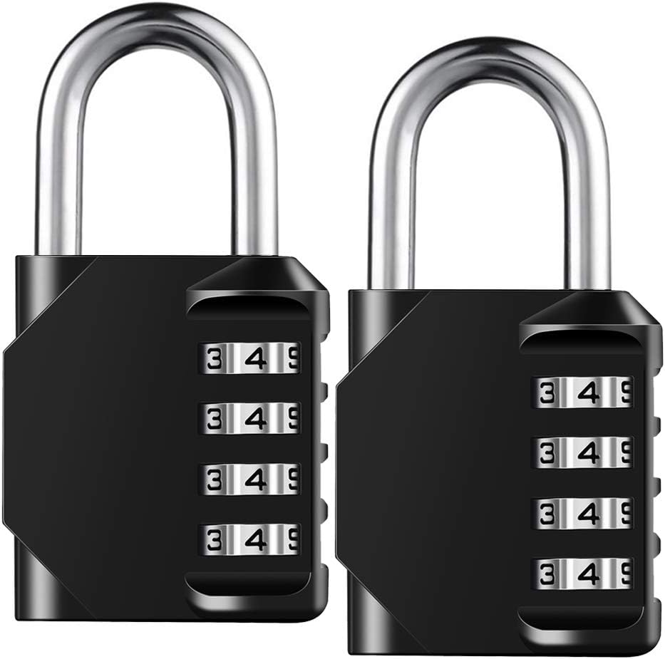 Lucchetto A Combinazione CSPARTV, 1 Lucchetto A Combinazione A 4 Cifre Lucchetto Con Codice Per Esterni Lega Di Zinco Diametro 8 Mm Lucchetto Resistente Per Porte Scuole Recinzioni E Garage 87258578