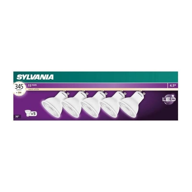 Sylvania - Lot de 5 lampes LED RefLED ES50 345lm 36°-0029163 - 0029163 - 2