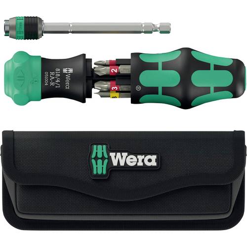 Wera Kraftform Kompakt 25 RA-R schroevendraaierset met etui 6-delig (05051515001