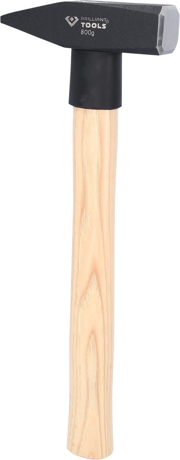 Młotek ślusarski BRILLIANT TOOLS z trzonkiem hikorowym 800 g - BT073080