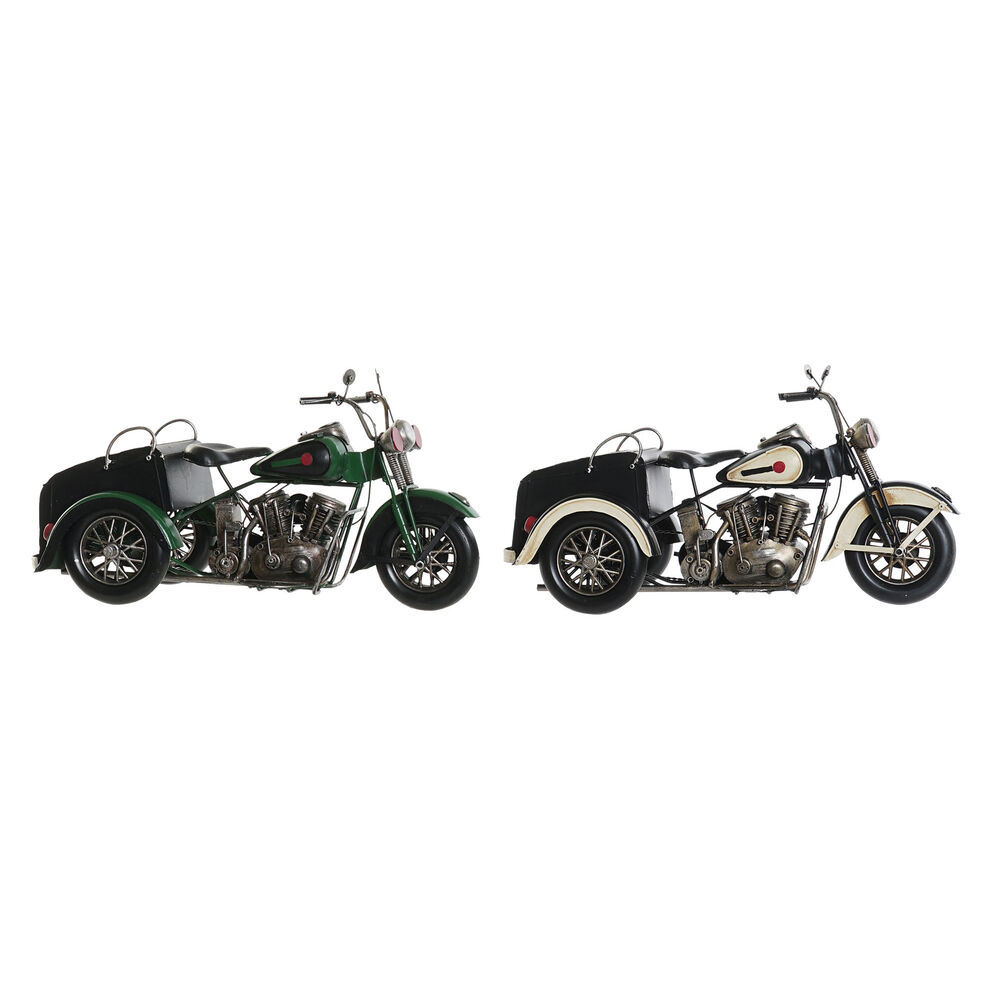 Figura decorativa dkd home decor moto 16 x 37 x 19 cm vintage (2 unidades) 8424001905133 s3024302 dkd home decor