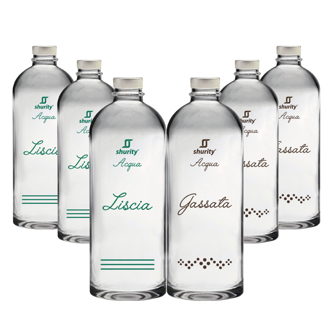 LogicaShop Spick & Spray - Spruzzino Nebulizzatore Plastica Trasparente