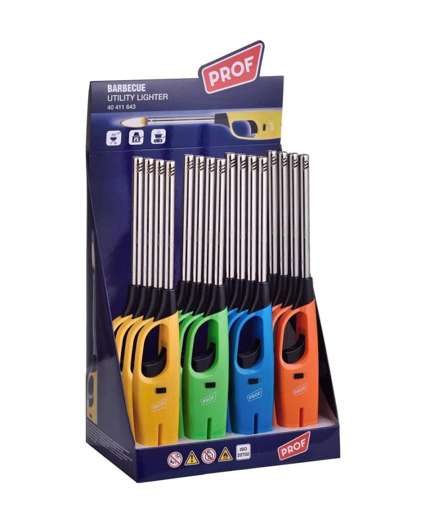 Accendino Per Pipa A Gas Butano - Fiamma Morbida, Ricaricabile, Con Scovolini - Foto 10