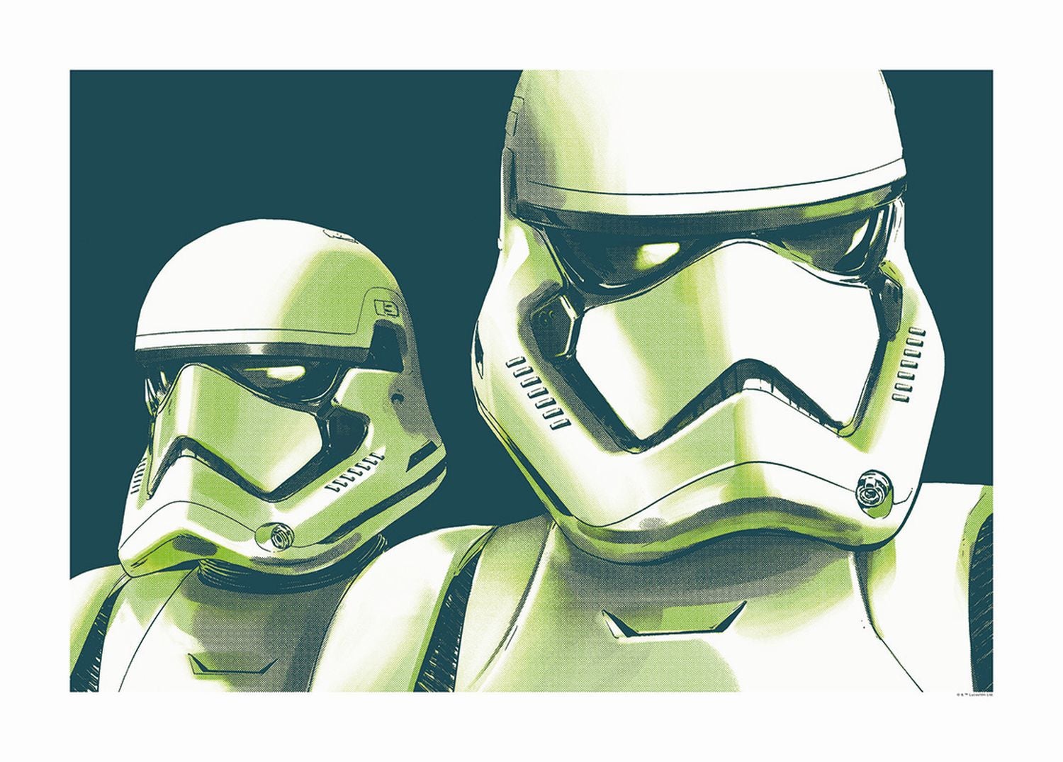 Affiche 0 Star Wars Faces Stormtrooper Vert 70 X 50 Cm Komar affiche-0-star-wars-faces-stormtrooper-vert-70-x-50-cm-komar