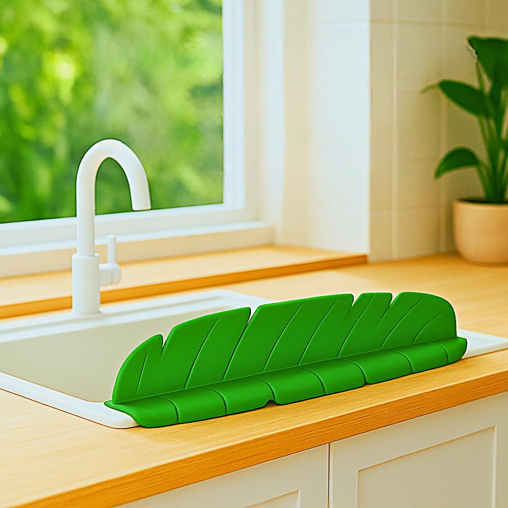 Protection anti-éclaboussures pour évier de cuisine, tapis de robinet en silicone, protection anti-éclaboussures d'eau d'évier, attrape-éclaboussures de robinet, déflecteur en silicone sous le robinet