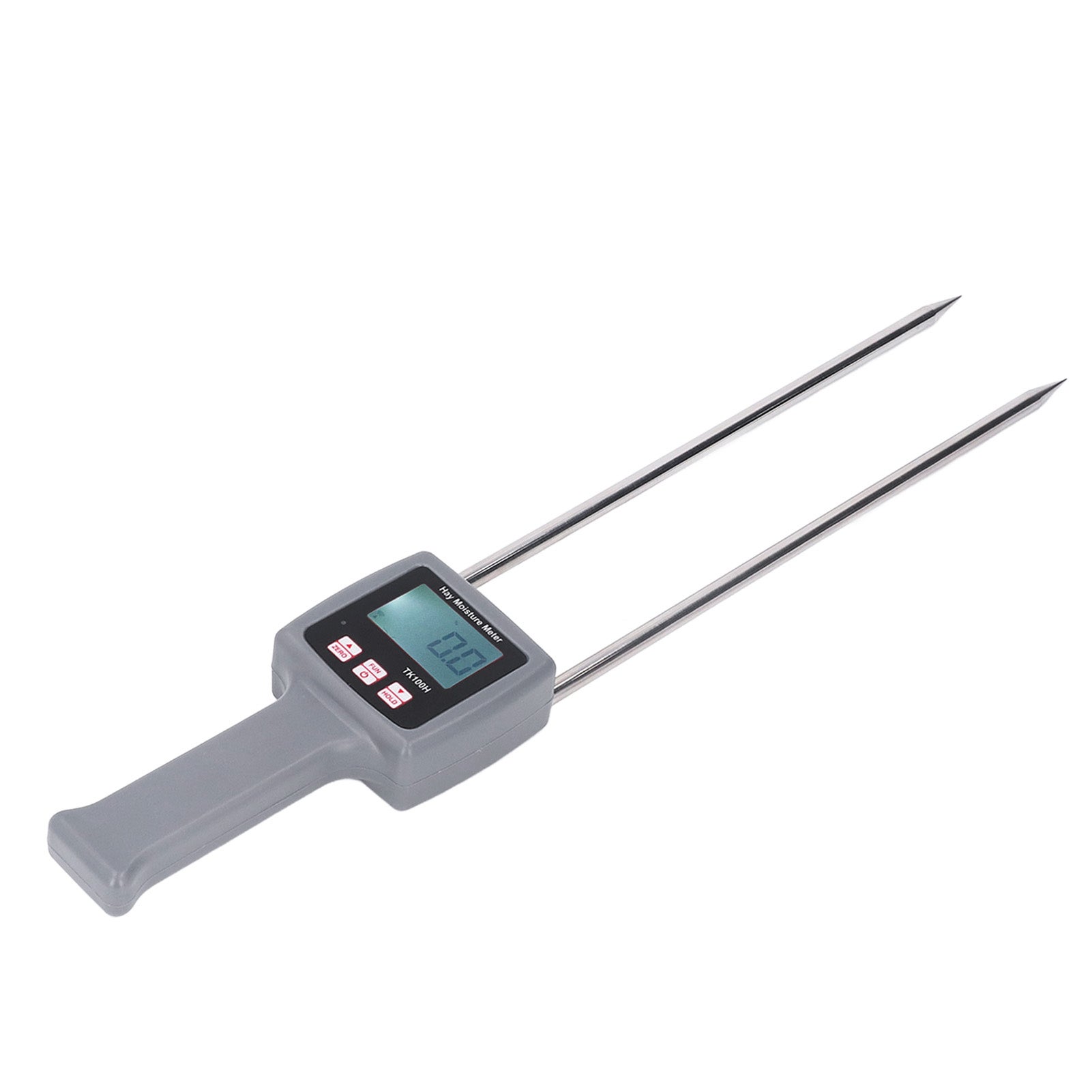 Misuratore di umidità del fieno, alloggiamento in ABS, display digitale, misuratore di umidità del fieno portatile multifunzionale - 3