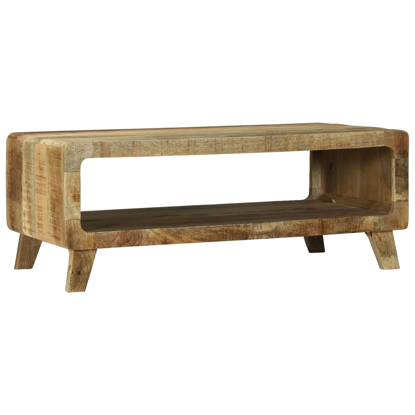 Stolik kawowy Brązowy 90 x 50 x 35 cm Drewno z mango vidaXL