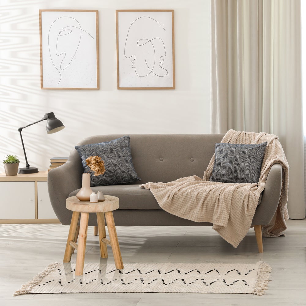 Stołki do siedzenia RUSTIKO W Brązowy hjh LIVING - 3