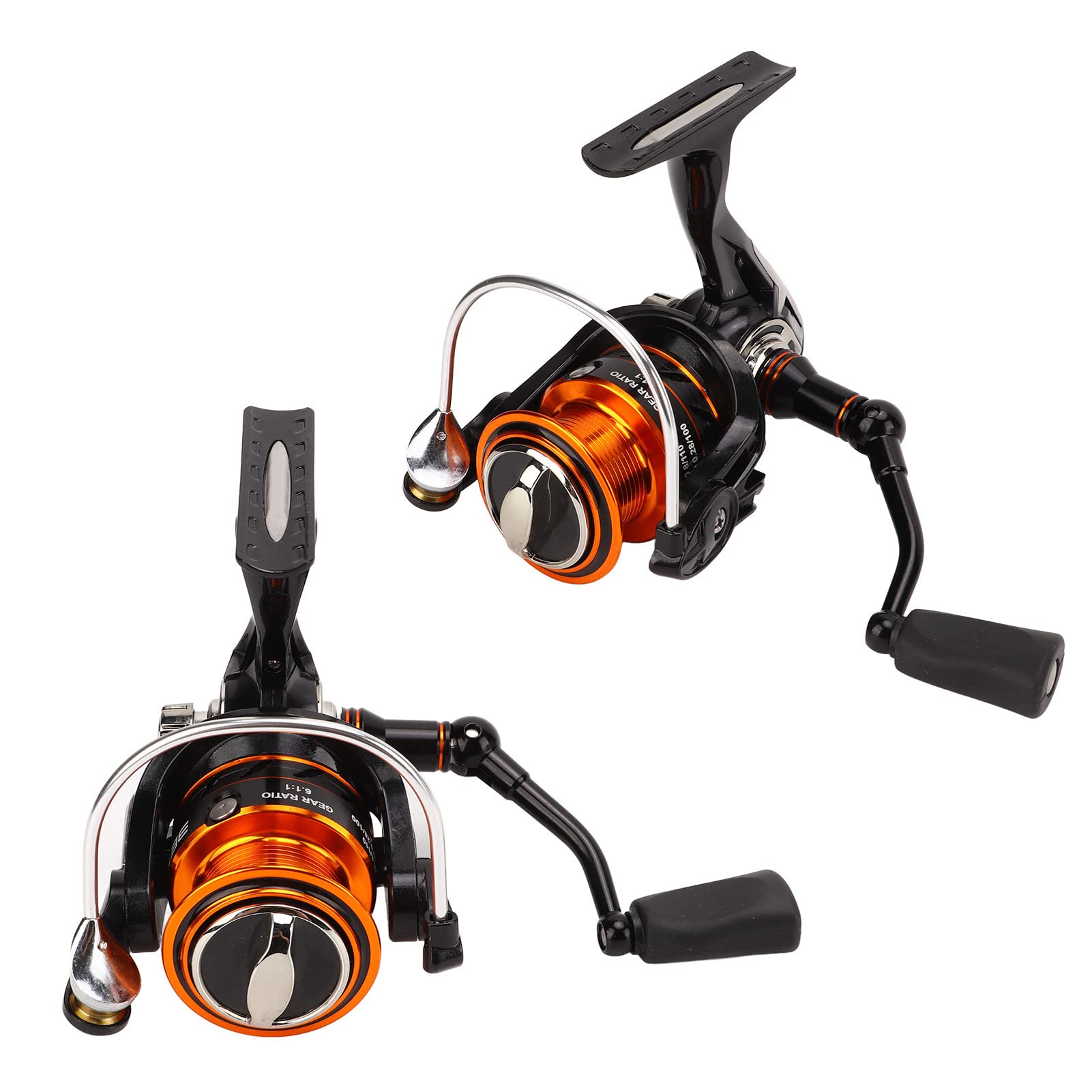 Mulinello da pesca Mulinello da pesca pieghevole salva sforzo in lega di alluminio con pulsante di scarico della pressione per la pesca (SR2000F) - 4