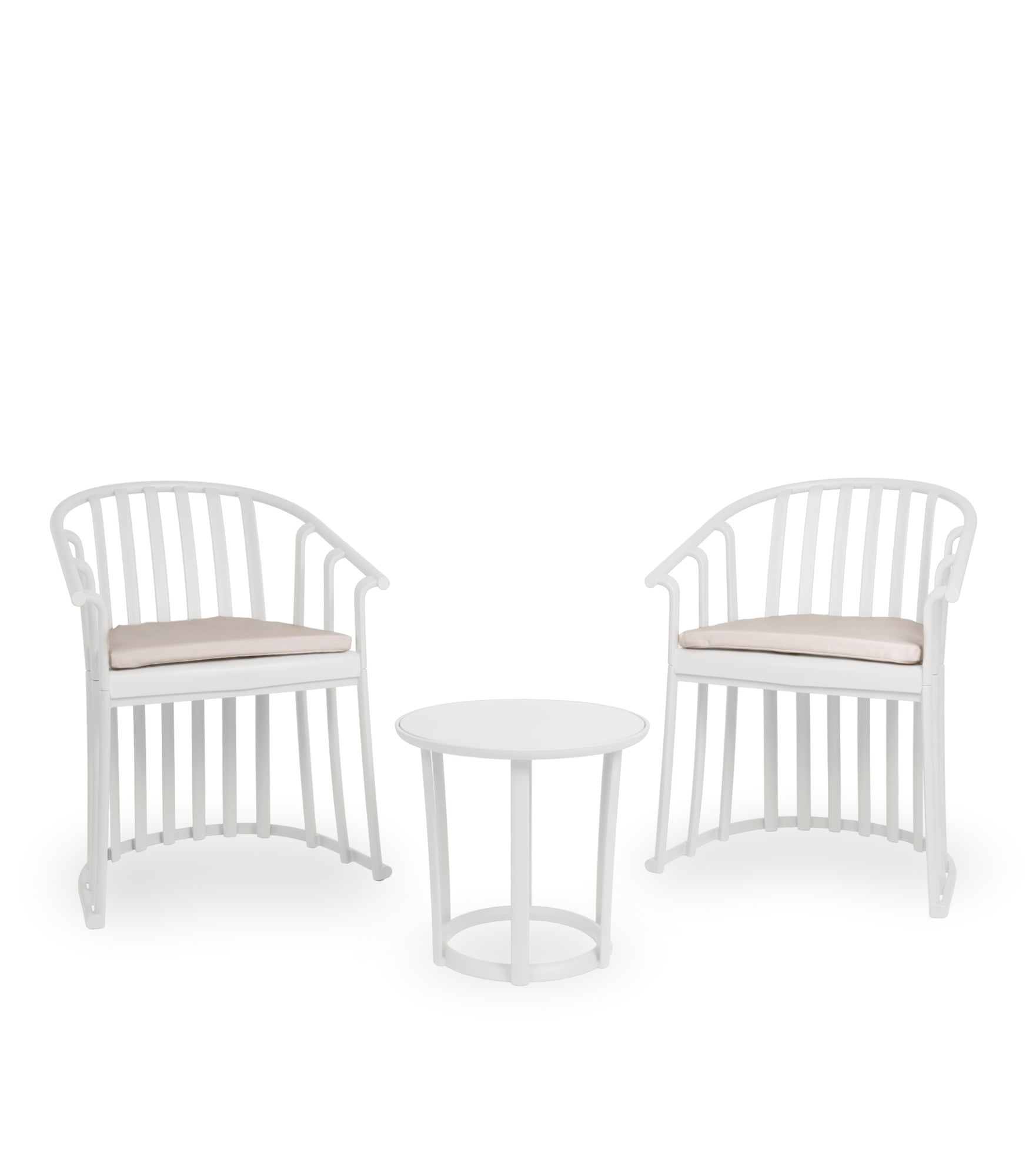 Resol RAFF Set 2+1 Silla Con Brazos-Cojín-Mesa Interior, Exterior ...