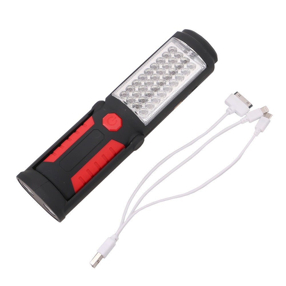 JML V06123 Lampe torche flexible avec 2 têtes magnétiques