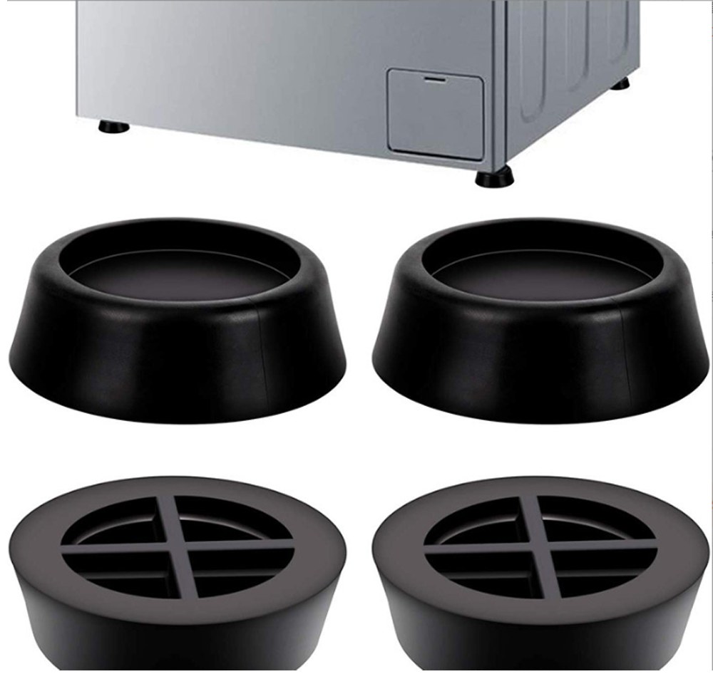 Lot De 4 Rehausseurs Réglables En Caoutchouc Antidérapant De 4,3 à 5,6 Cm Pour Pieds De Meubles De 63 Cm De Large 92302211