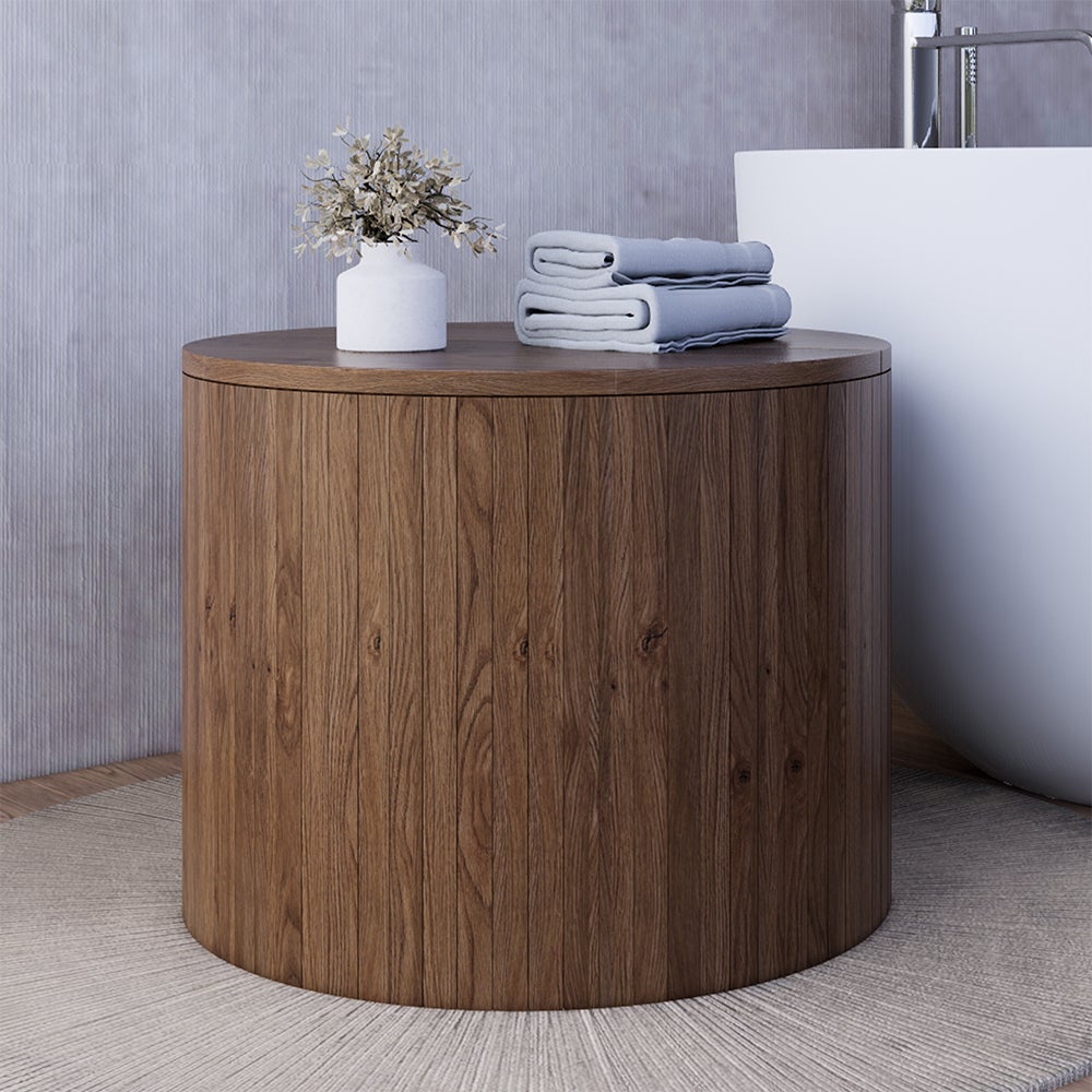 Vicco Stolik kawowy Tavilo, Orzech włoski, 48 x 48 cm - 6