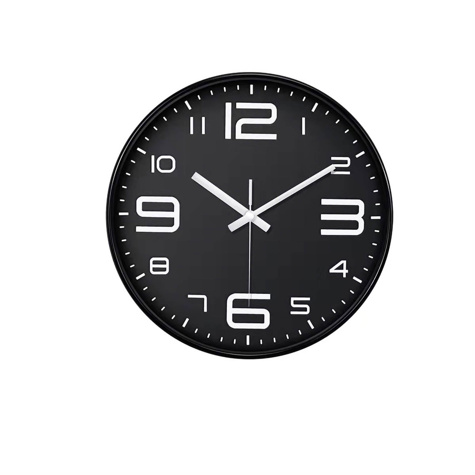 Orologio da parete moderno da 8 pollici, silenzioso, senza ticchettio, a batteria, orologio da parete, soggiorno, camera da letto, cucina, ufficio, aula – acquista a prezzi convenienti sul marketplace